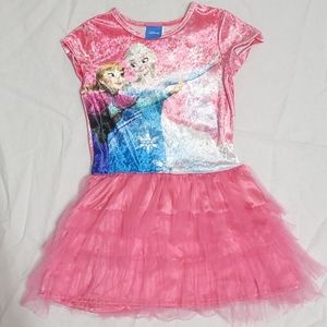Disney Frozen Elsa and Anna Dress size 4/5